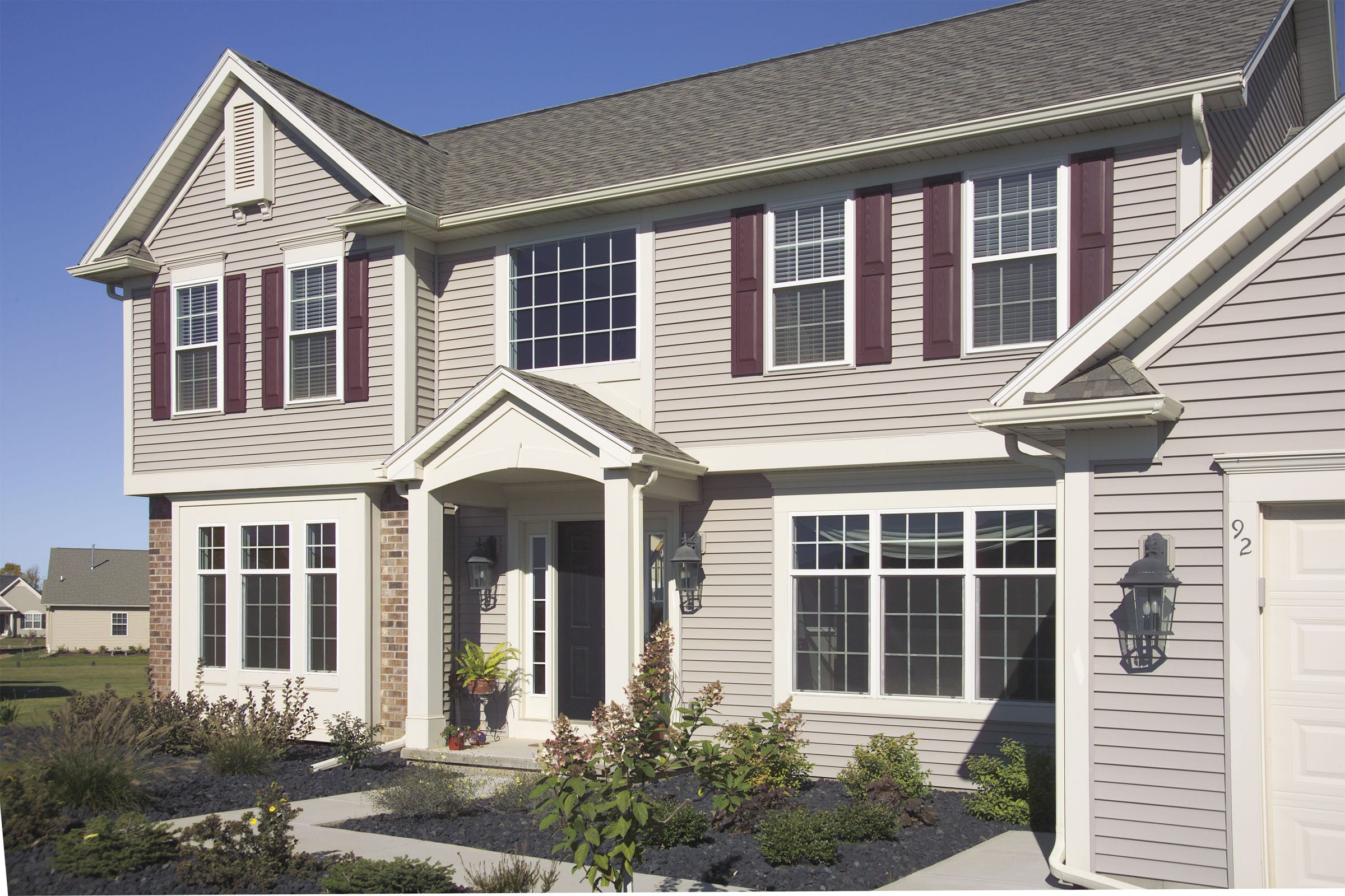 Siding meaning. "Traditional lap" Vinyl Siding. Window and Siding Cleaning near me. Window of the World.